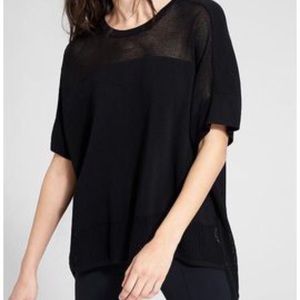 Athleta Small Kahala knit sweater oversized 2017